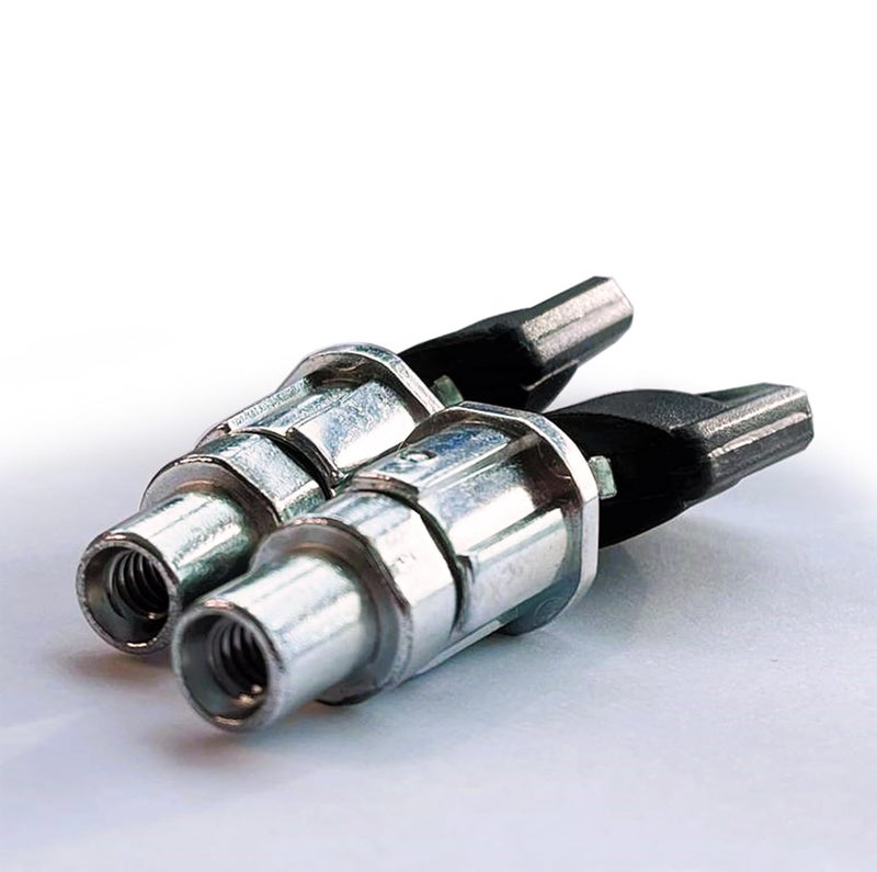 ACKSTAR Store Gumball Machine Lock and Key - Locks & Keys for Gumballs Machines are The Classic Bubble Gum & Candy Machine Lock & Key. Gumball Machine Lock Replacement Top Lid Lock & Key 1/4" Thread (2pc - Key Y1) - Image 1